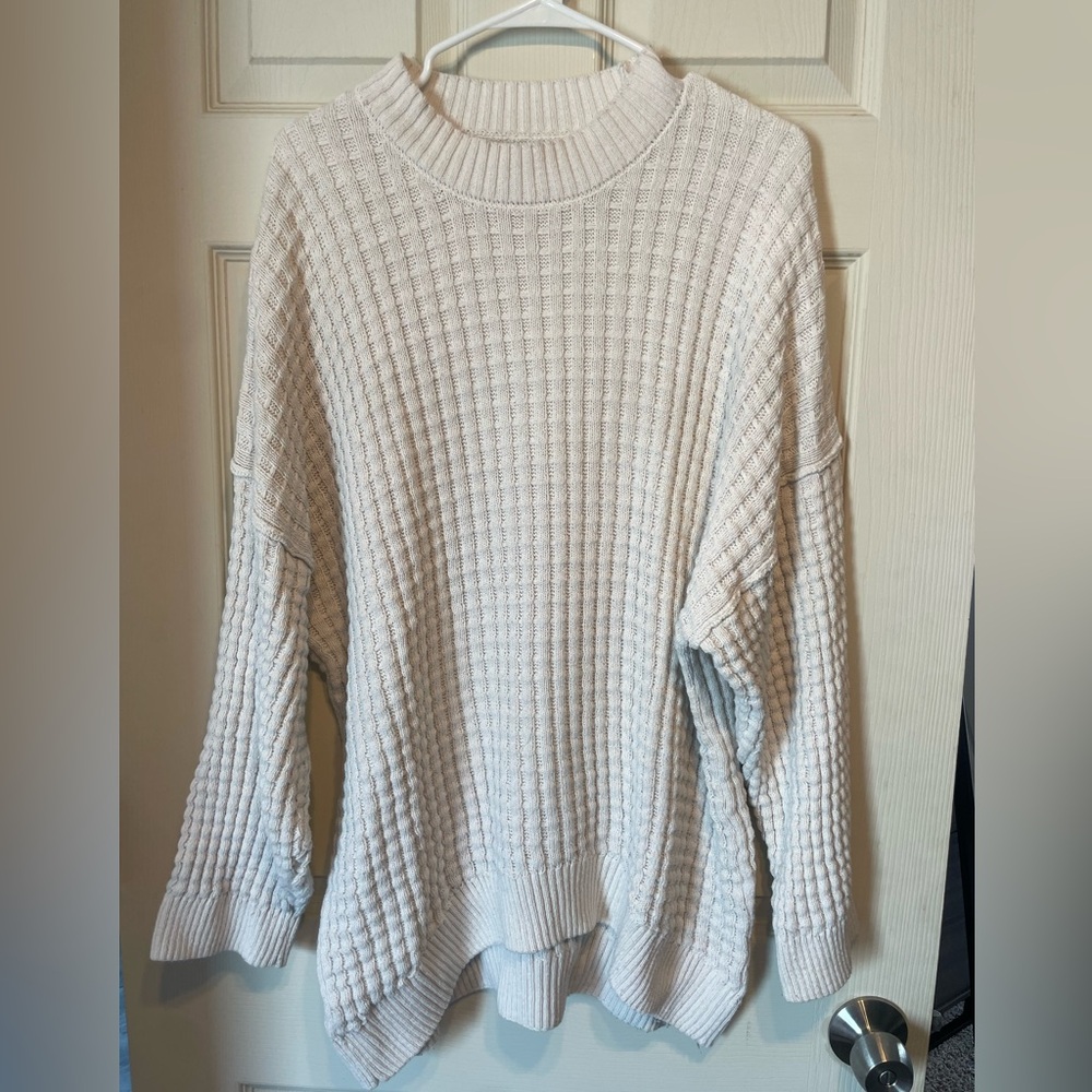 BDG Oversized Waffle Knit Sweater